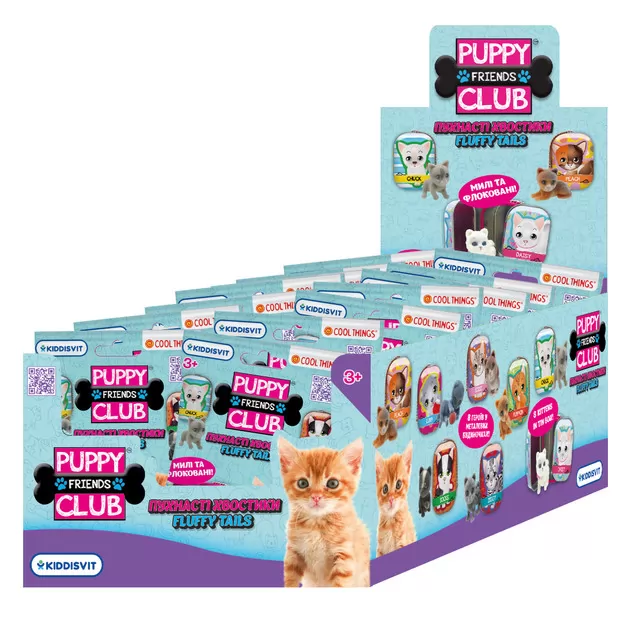 Фігурка-сюрприз Cool Things серії Puppy Club - Пухнасті хвостики