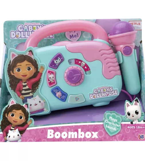 Музыкальная игрушка Gabby's Dollhouse - Бумбокс Габби - 1500061_1.jpg - № 1