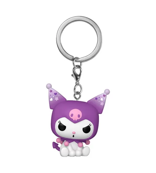 Игровая фигурка на клипсе Funko POP! серии Kuromi & My Melody - Куроми - 86875_2.jpg - № 2
