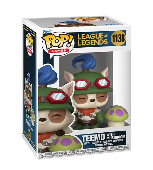 Набор игровых фигурок Funko POP! серии Лига Легенд - Тимо с Ядовитой ловушкой - 86113_1.jpg - № 1