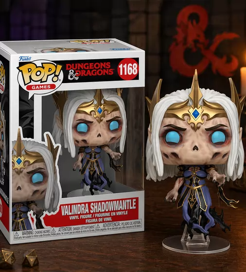 Ігрова фігурка Funko POP! серії Підземелля та Дракони - Валіндра Шедоумантл - 91561_3.jpg - № 3