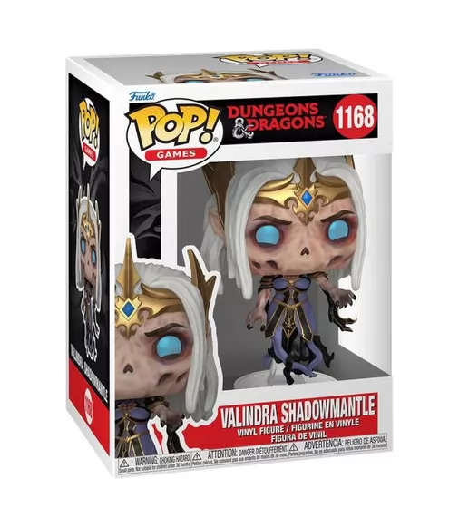 Ігрова фігурка Funko POP! серії Підземелля та Дракони - Валіндра Шедоумантл - 91561_1.jpg - № 1