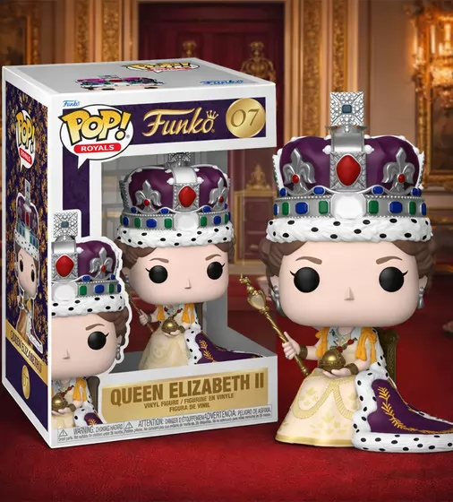 Игровая фигурка Funko POP! - Коронация королевы Елизаветы II - 91873_3.jpg - № 3