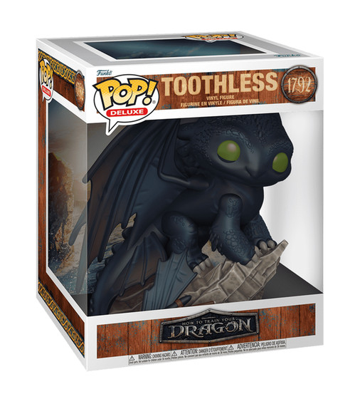 Игровая фигурка Funko POP! серии Как приручить дракона - Беззубик на скале - 86140_1.jpg - № 1