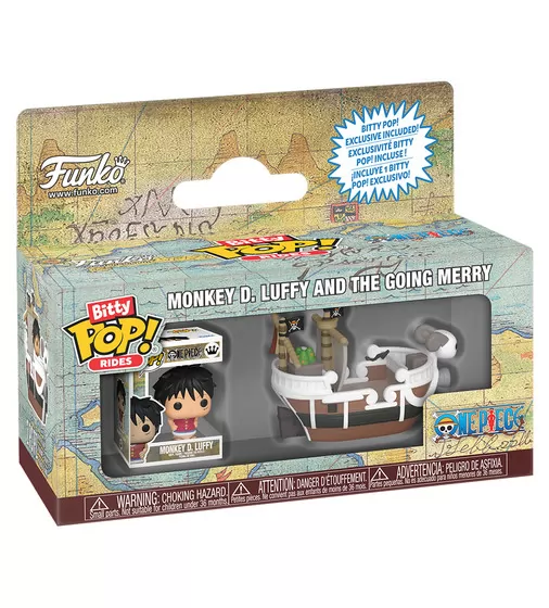 Набор фигурок Bitty POP! Rides серии Большой куш - Луффи и Гоинг Мерри - 90112_1.jpg - № 1