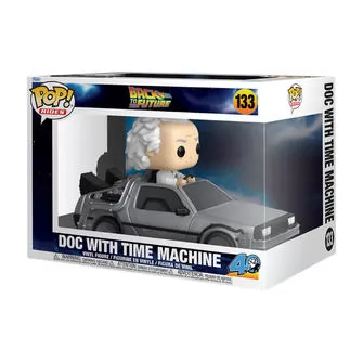 Ігрова фігурка Funko POP! Rides серії Назад у майбутнє - Док у машині часу
