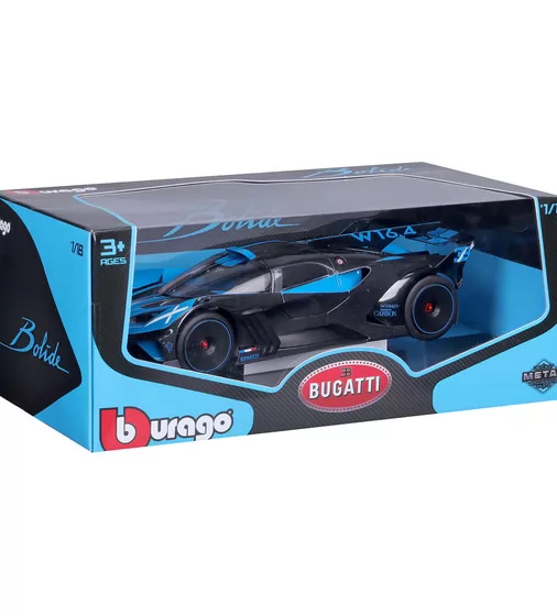 Автомодель - Bugatti Bolide (чорно-синій, 1:18) - 18-11047-BU_9.jpg - № 9