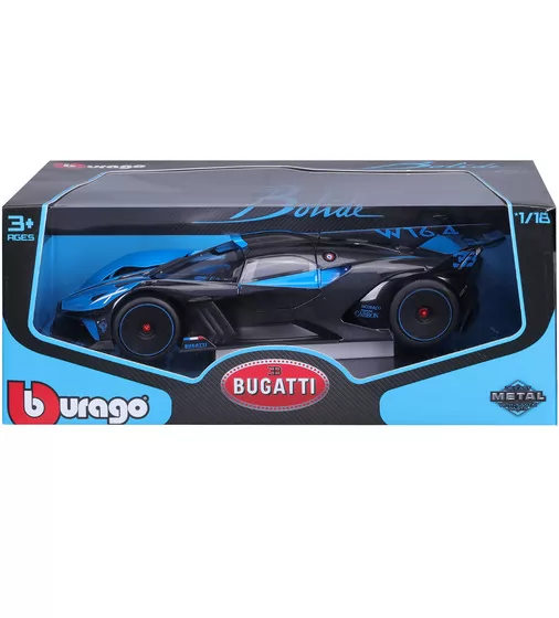 Автомодель - Bugatti Bolide (чорно-синій, 1:18) - 18-11047-BU_8.jpg - № 8