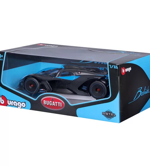 Автомодель - Bugatti Bolide (чорно-синій, 1:18) - 18-11047-BU_7.jpg - № 7