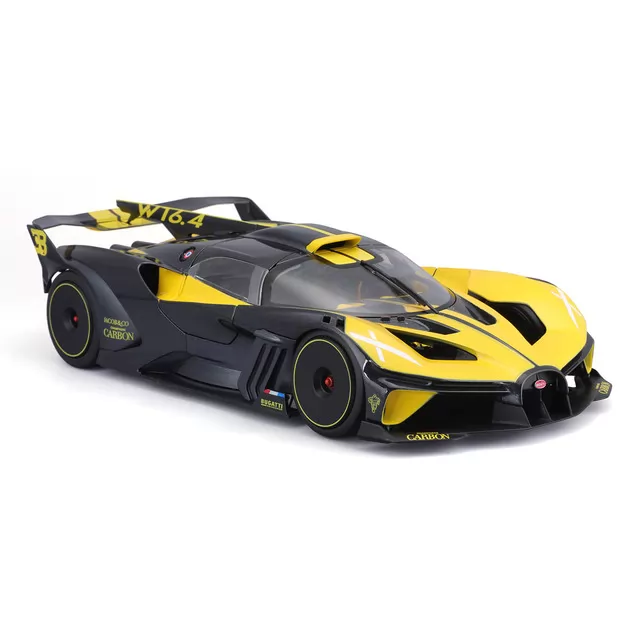 Автомодель - Bugatti Bolide (чорно-жовтий, 1:18)