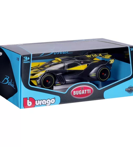 Автомодель - Bugatti Bolide (чорно-жовтий, 1:18) - 18-11047-YL_9.jpg - № 9