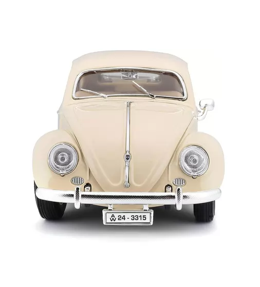 Автомодель - Volkswagen K&auml;fer Beetle (1955) (бежевий, 1:18) - 18-12029-CM_7.jpg - № 7