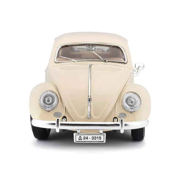 Автомодель - Volkswagen K&auml;fer Beetle (1955) (бежевий, 1:18)