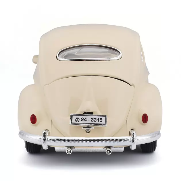Автомодель - Volkswagen K&auml;fer Beetle (1955) (бежевий, 1:18)