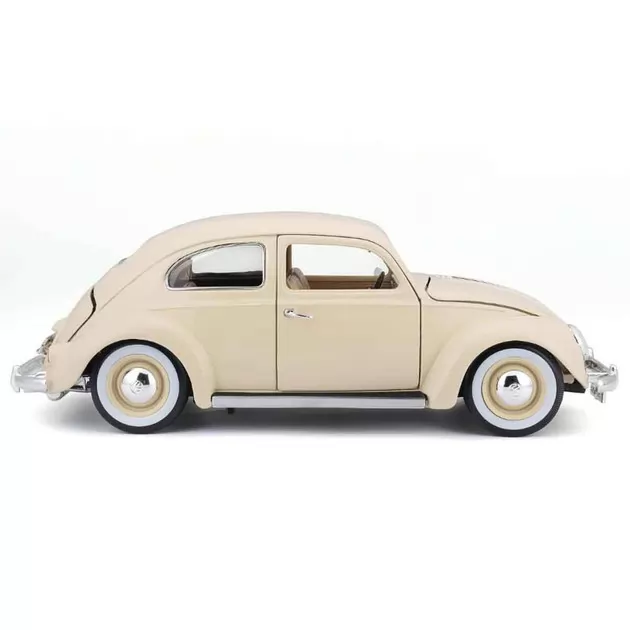 Автомодель - Volkswagen K&auml;fer Beetle (1955) (бежевий, 1:18)