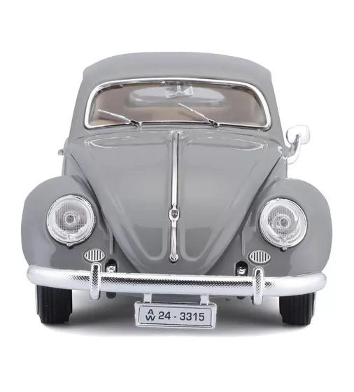 Автомодель - Volkswagen K&auml;fer Beetle (1955) (сірий, 1:18) - 18-12029-GY_7.jpg - № 7