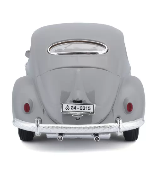Автомодель - Volkswagen K&auml;fer Beetle (1955) (сірий, 1:18) - 18-12029-GY_4.jpg - № 4