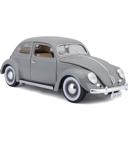 Автомодель - Volkswagen K&auml;fer Beetle (1955) (сірий, 1:18) - 18-12029-GY_6.jpg - № 6