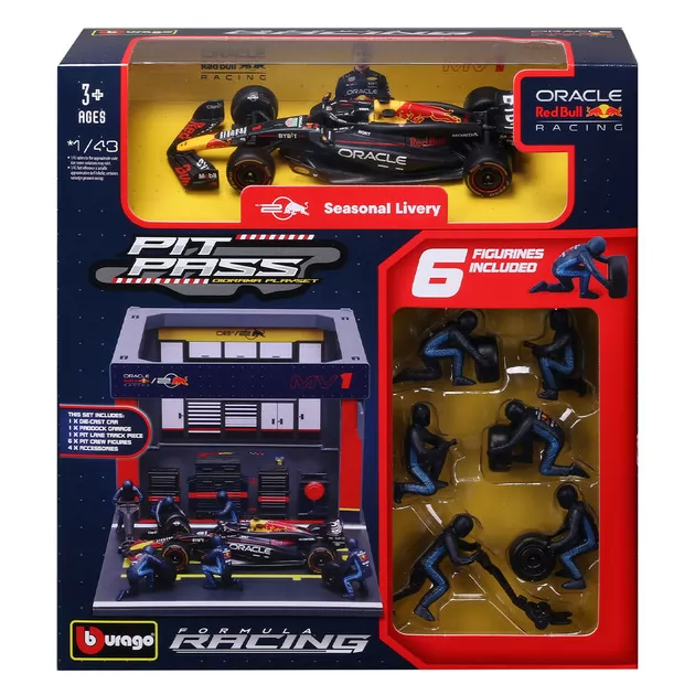 Ігровий набір - Pit Pass Oracle Red Bull Racing RB20 (1:43)