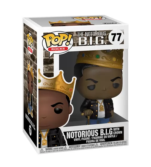 Игровая фигурка Funko POP! серии Music S5 - THE NOTORIOUS B.I.G.