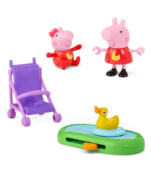 Игровой набор Peppa Figurines серии Моменты с Пеппой" &ndash; Сестрички на прогулке" - G0528_2.jpg - № 2