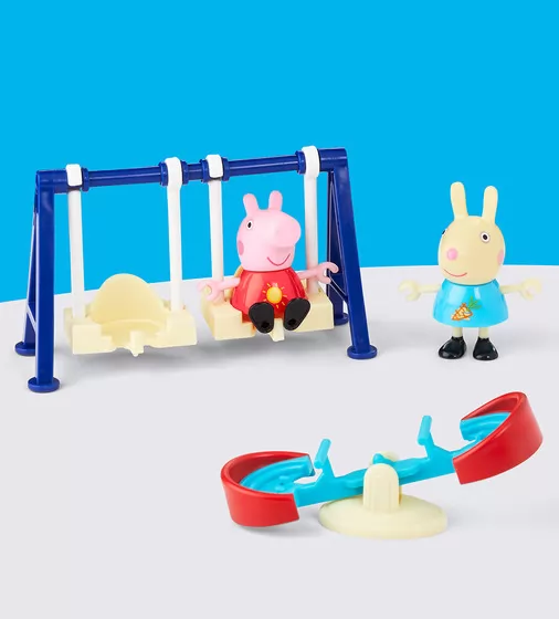 Игровой набор Peppa Figurines серии Моменты с Пеппой" &ndash; Приключения на качелях" - G1857_5.jpg - № 5
