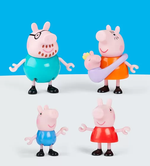 Набір фігурок Peppa Figurines &ndash; Велика родина Пеппи - G0506_3.jpg - № 3