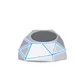 Беспроводное Зарядное Устройство Xoopar - Geo Dock (Серебристое С Синей Led-Подсветкой) - XP61063.12BL_2.jpg - № 2