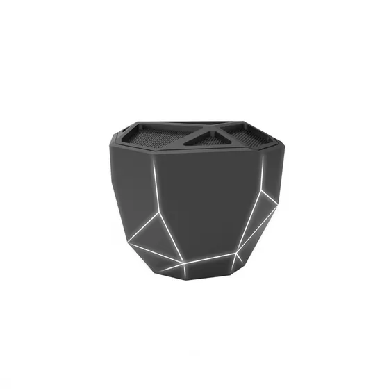 Акустика Xoopar - Geo Speaker (Черная С Белой Led-Подсветкой, Bluetooth,Моно)