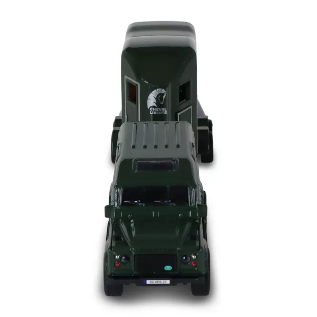 Ігровий набір - Land Rover (з причіпом і фігурками коней)