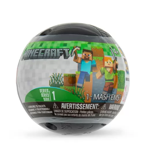 Іграшка-сюрприз у кулі Mash'ems S1 - Minecraft - 53691_1.jpg - № 1