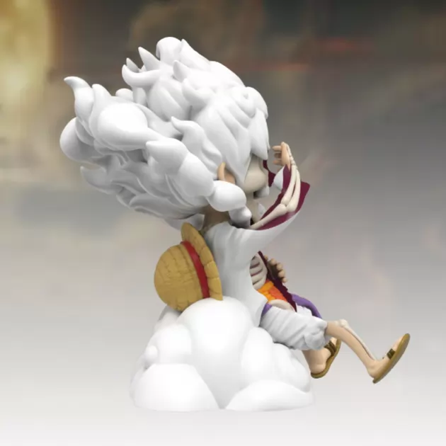 Коллекционная фигурка Mighty Jaxx серии Большой куш: Wanted - Луффи 5 Гир
