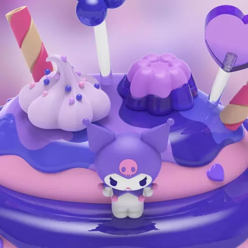 Ігровий набір Mighty Jaxx серії Kandyland: Sanrio - Куромі за