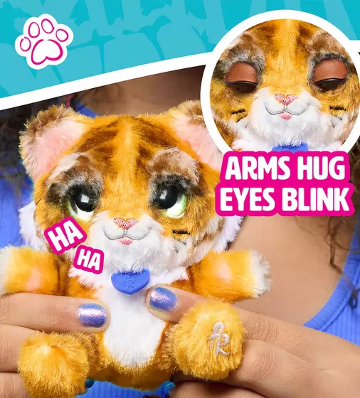 Интерактивная игрушка Furreal серии My Mini's Little Hugs &ndash; Малыш Тигр - 28153_5.jpg - № 5