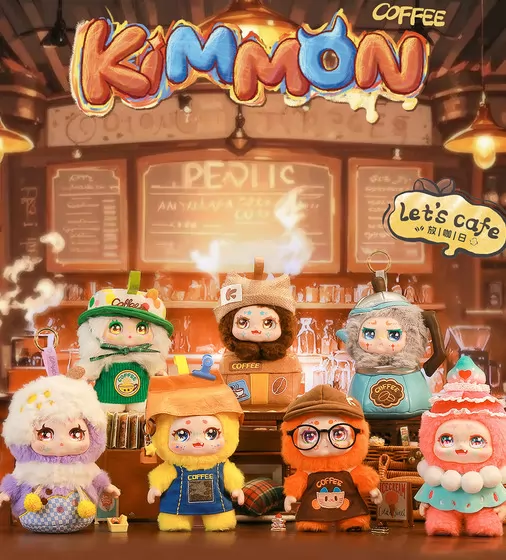 Колекційна м'яка іграшка з кільцем POP TOP Kimmon - Кавайна кав'ярня - 556023_2.jpg - № 2