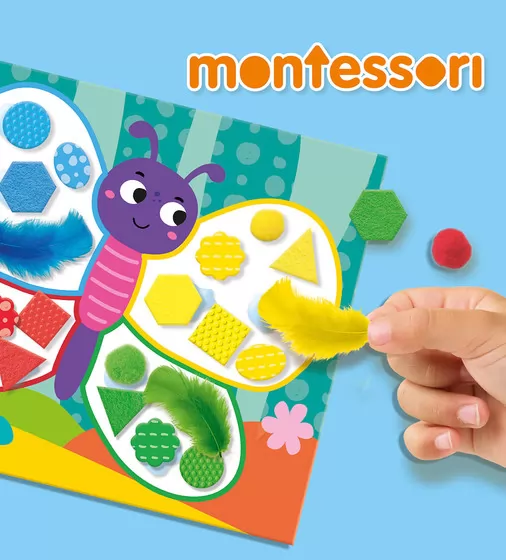 Набор для творчества серии Montessori" &ndash; Сортируй цвета и материалы" - 14062S_6.jpg - № 6