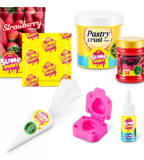 Игровой набор со слаймами Slime Mart серии Shopping Bag" &ndash; Клубничный чизкейк" - 15901A_5.jpg - № 5