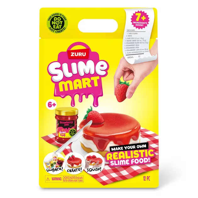 Игровой набор со слаймами Slime Mart серии Shopping Bag" &ndash; Клубничный чизкейк"
