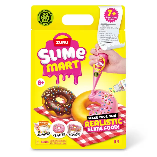 Ігровий набір зі слаймами Slime Mart серії Shopping Bag" &ndash; Пончик"