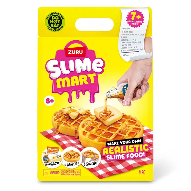 Ігровий набір зі слаймами Slime Mart серії Shopping Bag" &ndash; Бельгійські вафлі"