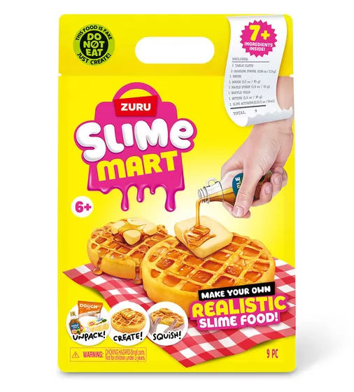 Ігровий набір зі слаймами Slime Mart серії Shopping Bag" &ndash; Бельгійські вафлі" - 15901D_1.jpg - № 1