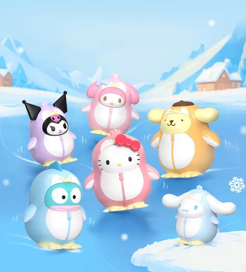 Механічна іграшка-сюрприз Pop Top Sanrio &ndash; Бал пінгвінів - 25WDL-001_9.jpg - № 9