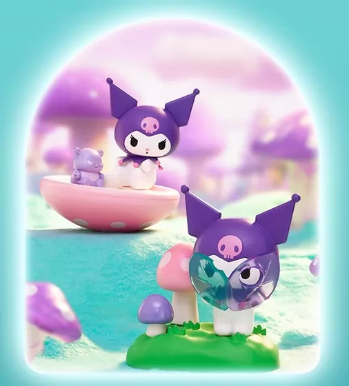 Механическая игрушка-сюрприз Pop Top Kuromi &ndash; Сад грибочков - 25MDL-001_4.jpg - № 4