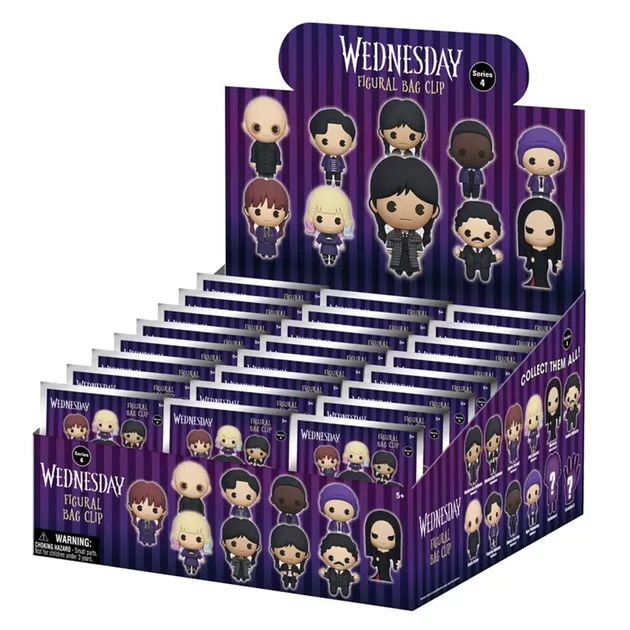 Игровая фигурка на клипсе Monogram серии Уэнздей S4