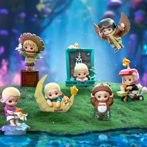 Коллекционная фигурка POP TOP 52Toys серии NOOK - Маленький мир за