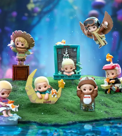 Коллекционная фигурка POP TOP 52Toys серии NOOK - Маленький мир - 23CB488NKQX_2.jpg - № 2
