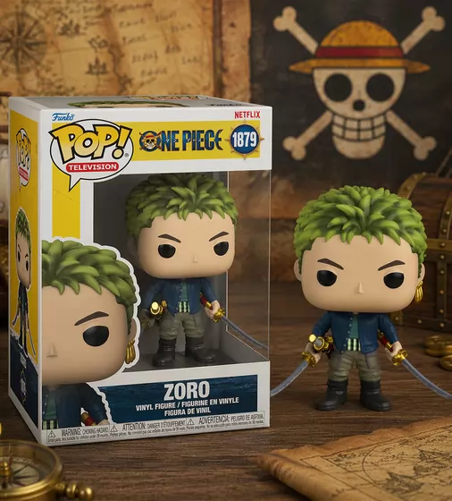 Игровая фигурка Funko POP! серии Большой куш S1 - Зоро - 75669_3.jpg - № 3