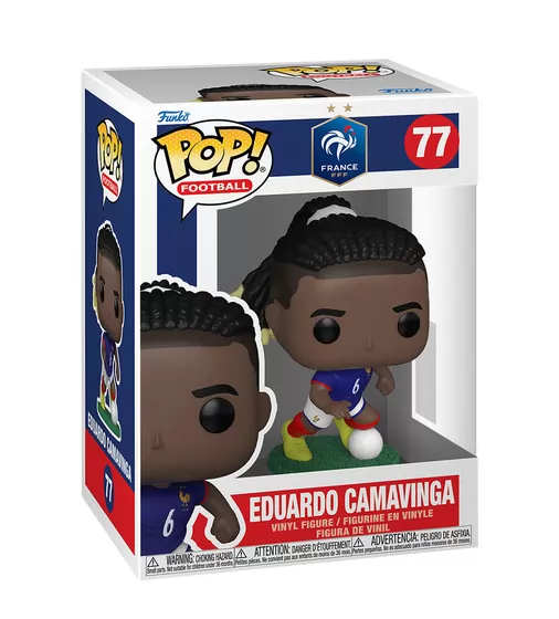Игровая фигурка Funko POP! серии Футбол: Франция - Эдуарду Камавинга - 92729_1.jpg - № 1