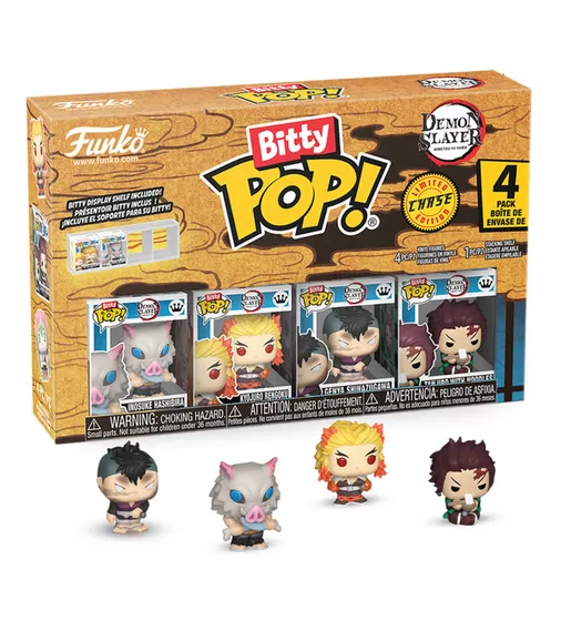 Набор игровых фигурок Bitty POP! серии Убийца демонов (4 фигурки в асс.) - 86954_2.jpg - № 2