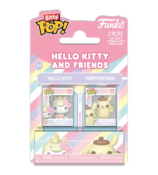 Набор игровых фигурок Bitty POP! серии Sanrio - Хеллоу Китти и Помпомпурин - 94212_1.jpg - № 1